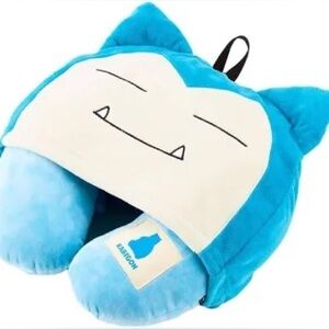Hooded Snorlax Travel Neck Pillow